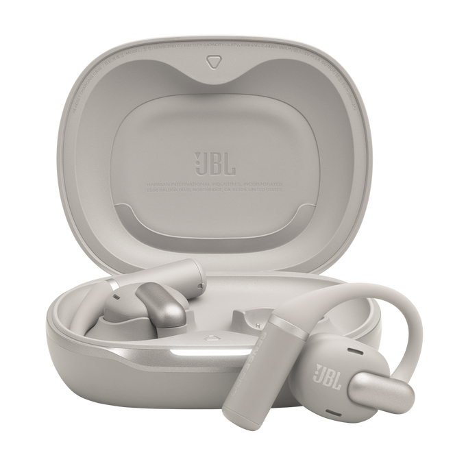 JBL Sense Pro TWS Open-Ear-Kopfhörer, Hi-Res, IP54, Grau