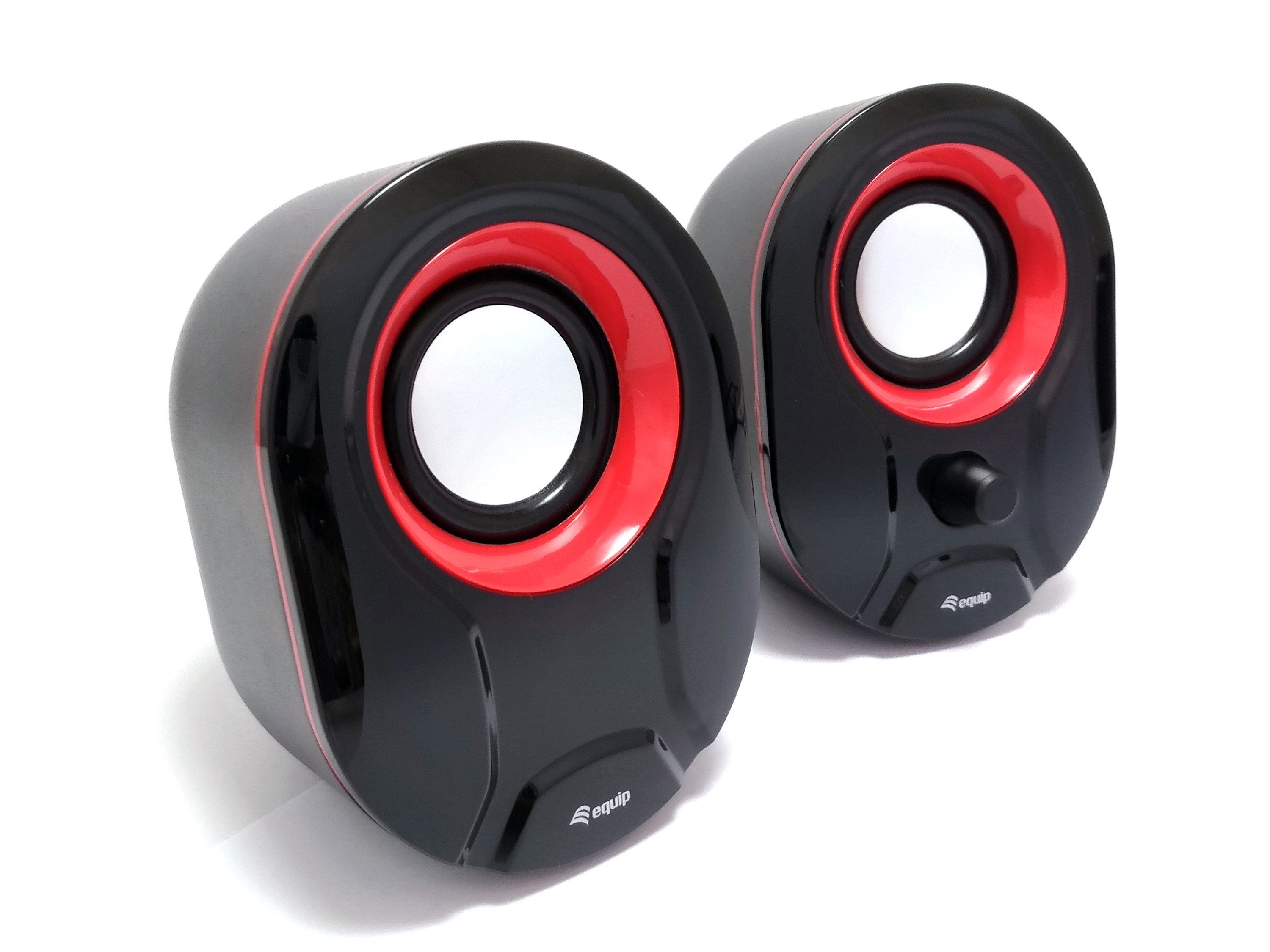 Equip Stereo-USB2.0-Lautsprecher für Notebook/PC sw/rt