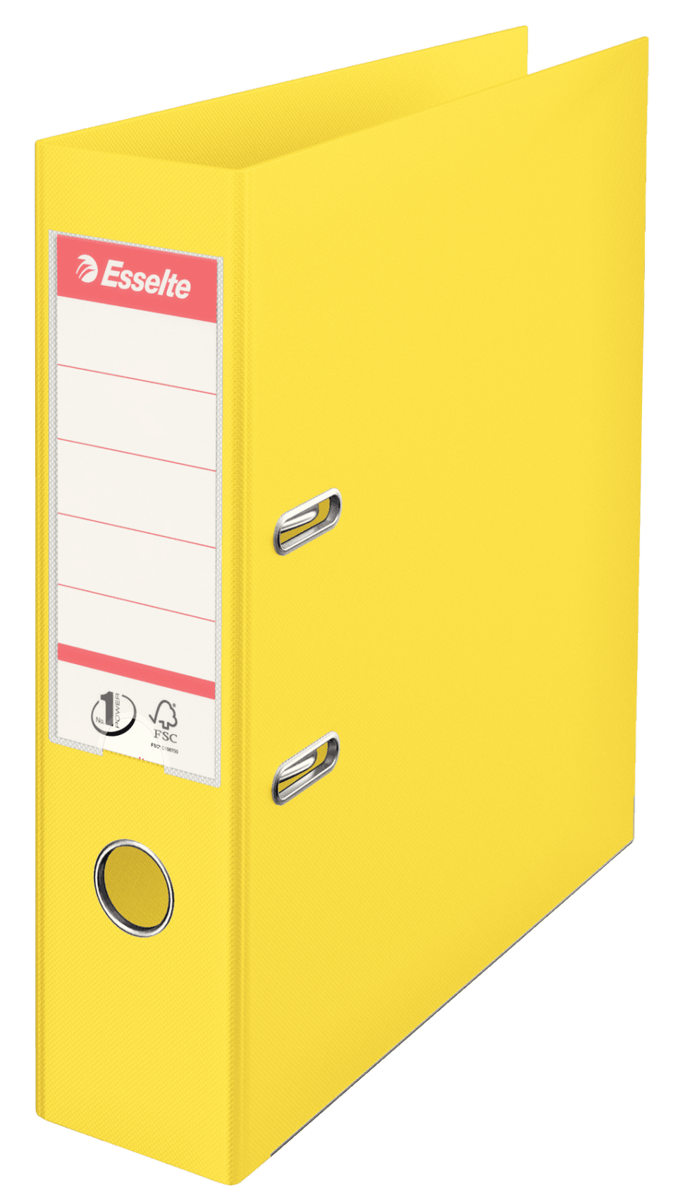 Esselte No.1 POWER Ordner intensiv-gelb Kunststoff 7,5 cm DIN A4, 1 St.