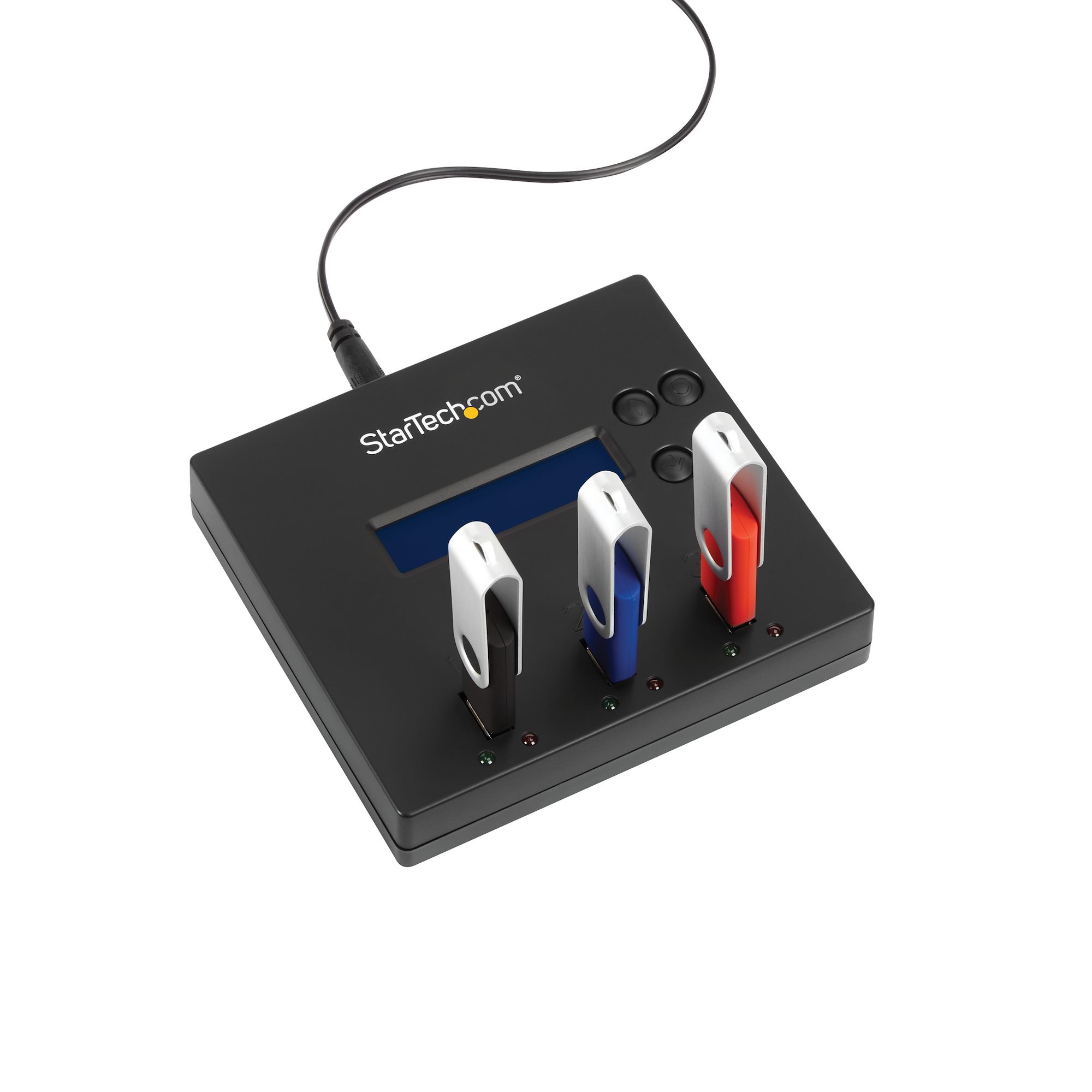 StarTech.com USB-Flash-Drive Duplikator 1:2 2 Kopien USB 2.0 Blau