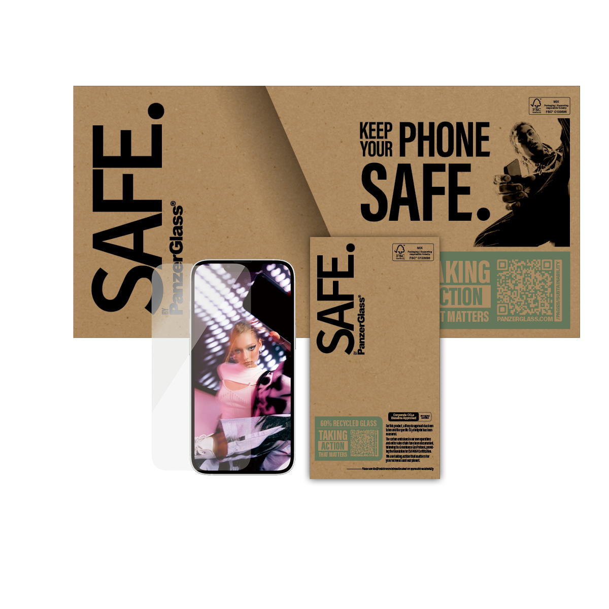 SAFE BY PANZERGLASS SCREEN PROTECTOR IPHONE SE (2025)/14/13