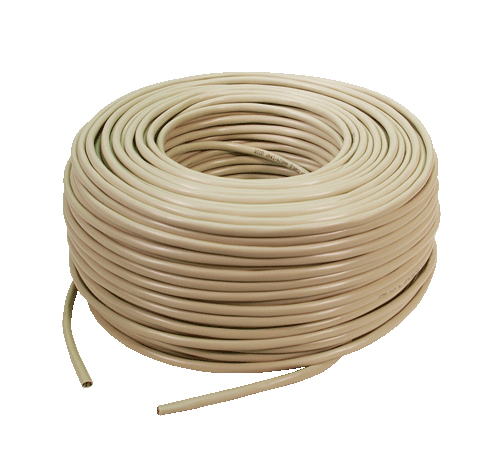 Logilink Patchkabel CAT6 U/UTP AWG24 100.00m weiß Econline