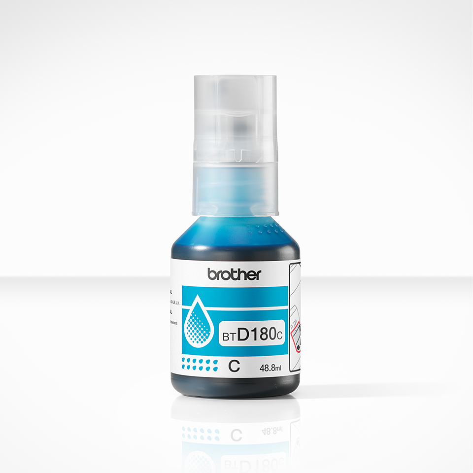 brother BTD180C cyan Tintenflasche