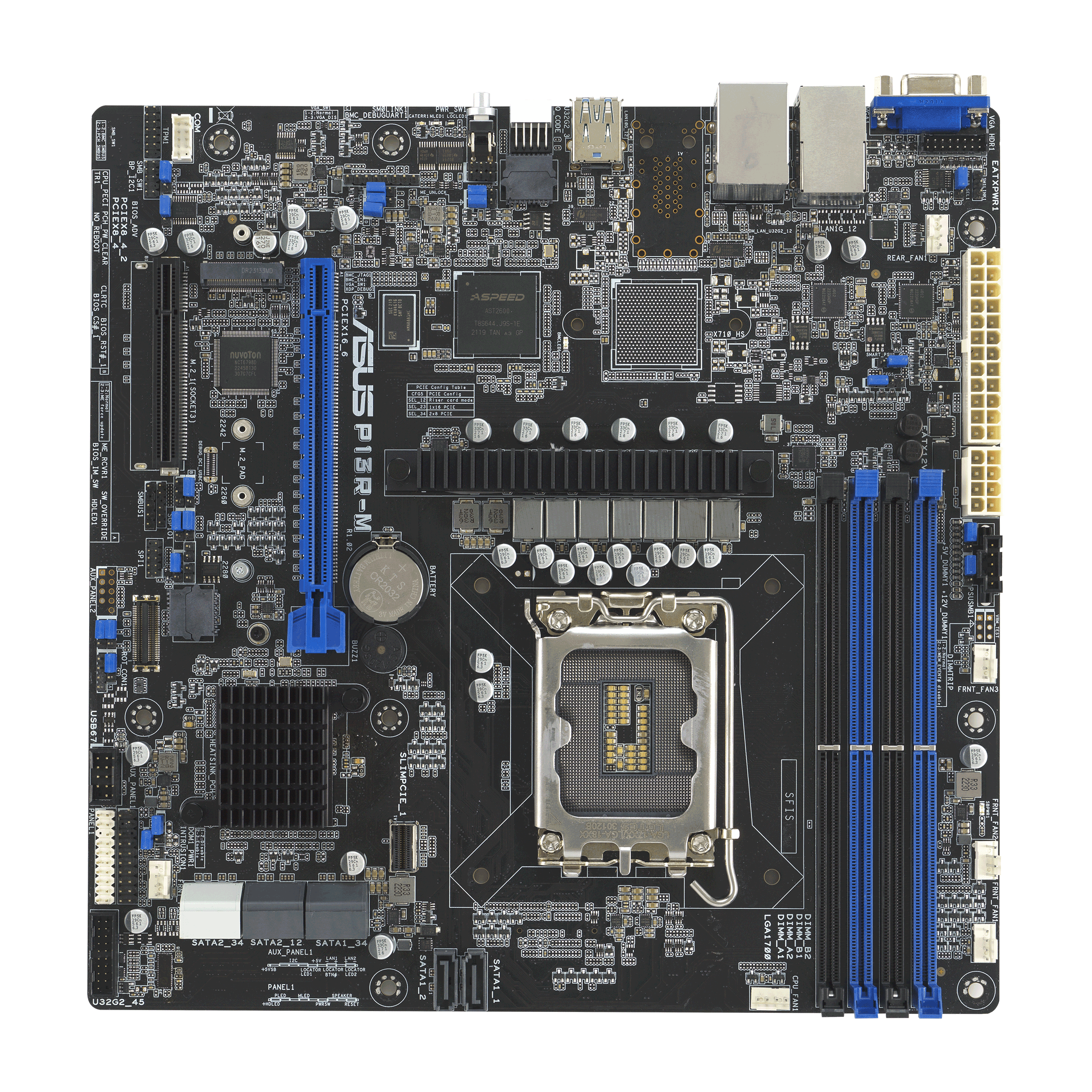 ASUS P13R-M microATX 1x LGA 1700 DDR5 2x1G ASMB11
