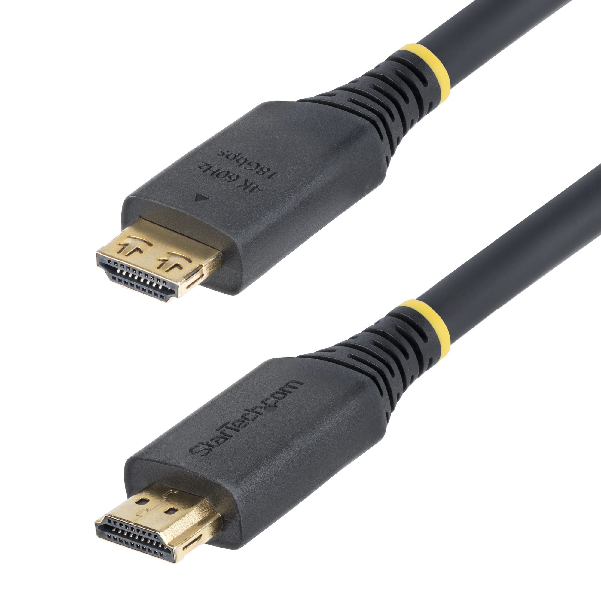 STARTECH.COM 6m Aktives High Speed HDMI-Kabel mit Griffsteckern 4K 60Hz/1440p 144Hz 18Gbps UHD HDMI 2.0 Arc Kabel