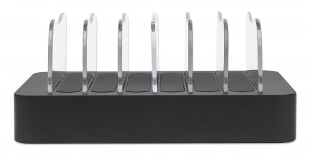 MANHATTAN 6-Port USB-Ladestation USB-A-Ports 2,4 A/5 V 55W