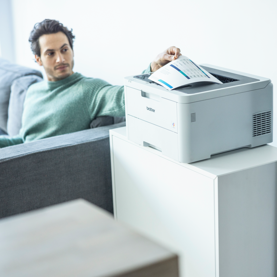 brother HL-L3240CDW Farb-Laserdrucker grau