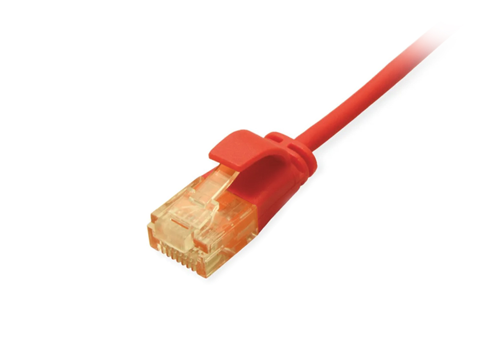 Equip Patchkabel Cat6A SlimFlex U/UTP 1.50m rot LSZH 2xRJ45 Polybeutel