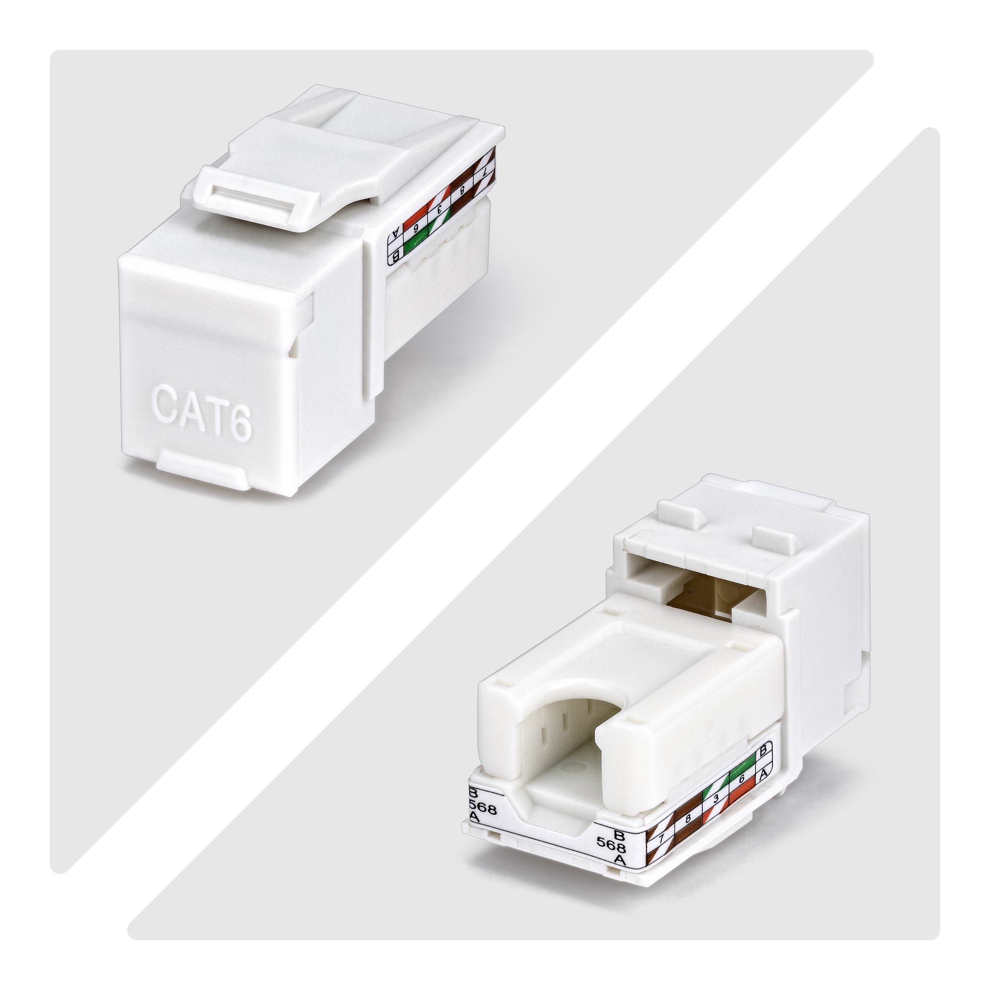 CAT6 KEYSTONE JACK 24-PACK .