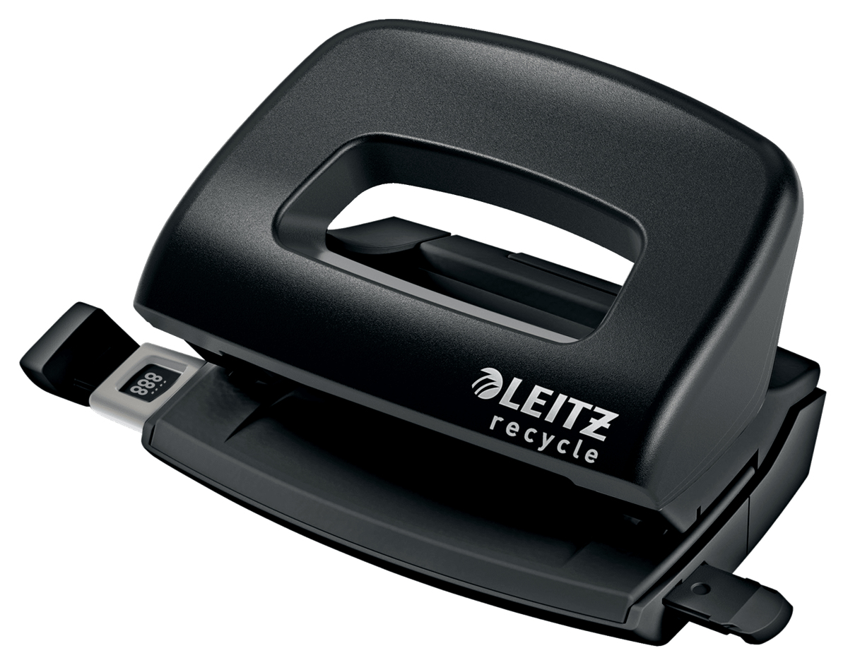 LEITZ Locher Recycle Mini schwarz, 1 St.