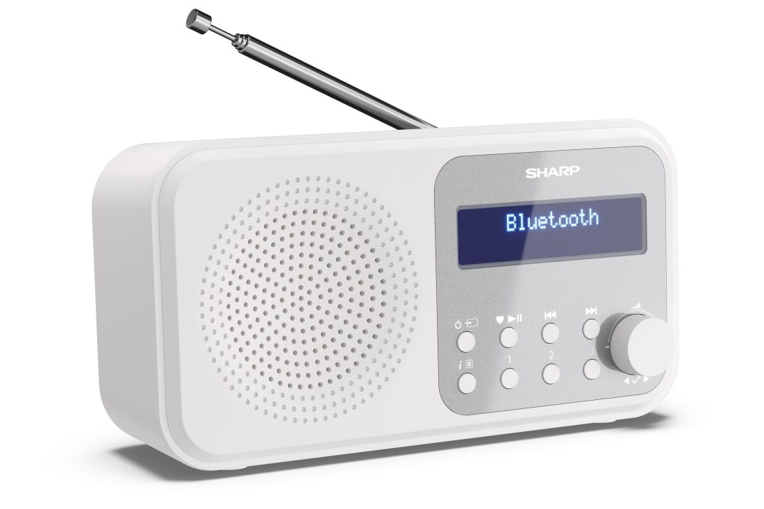 Sharp DR-P420 DAB+/BT Radio weiß
