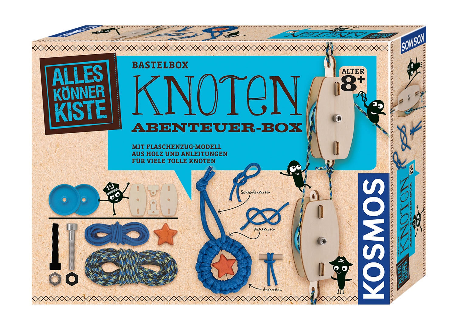 Bastelbox Knoten Abenteuer-Box, Basteln