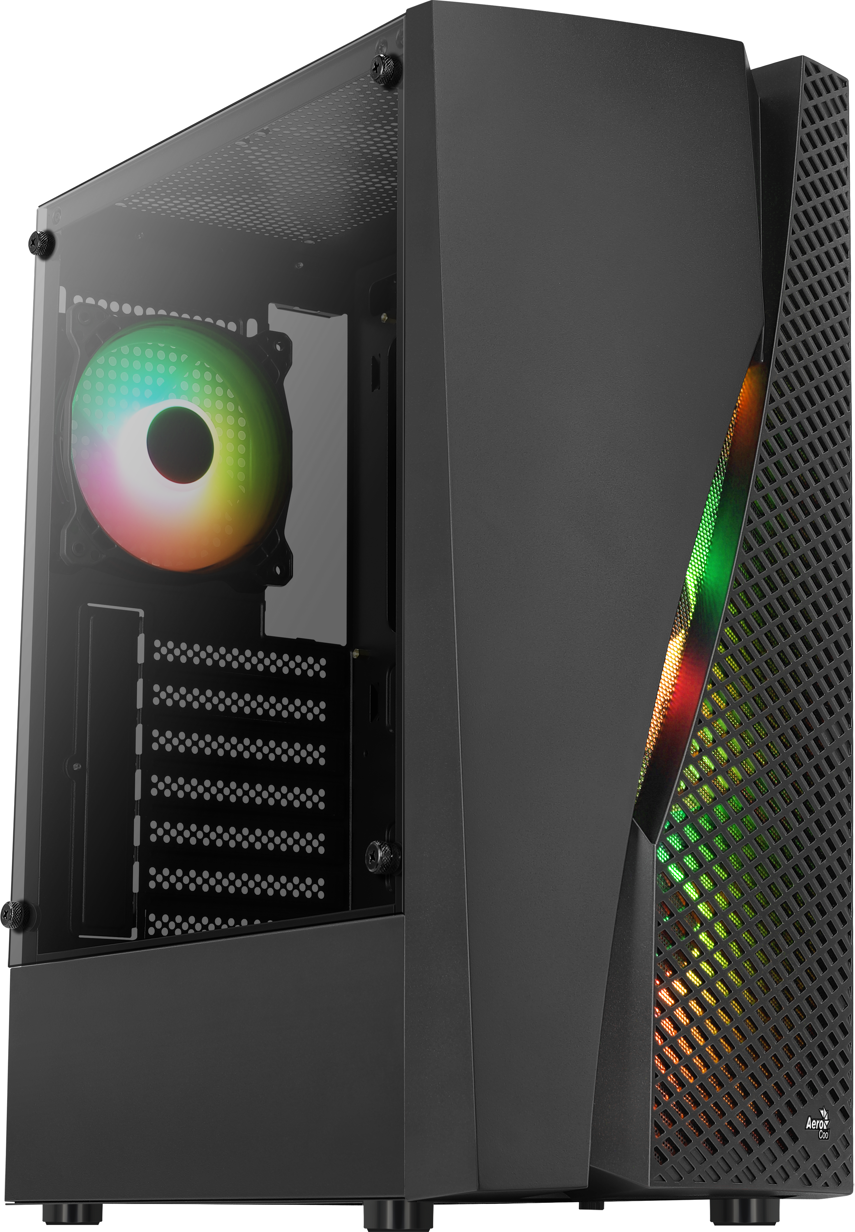 AeroCool Geh Midi Wave V3 (B/Win/RGB)mi.ATX/ATX/ITX