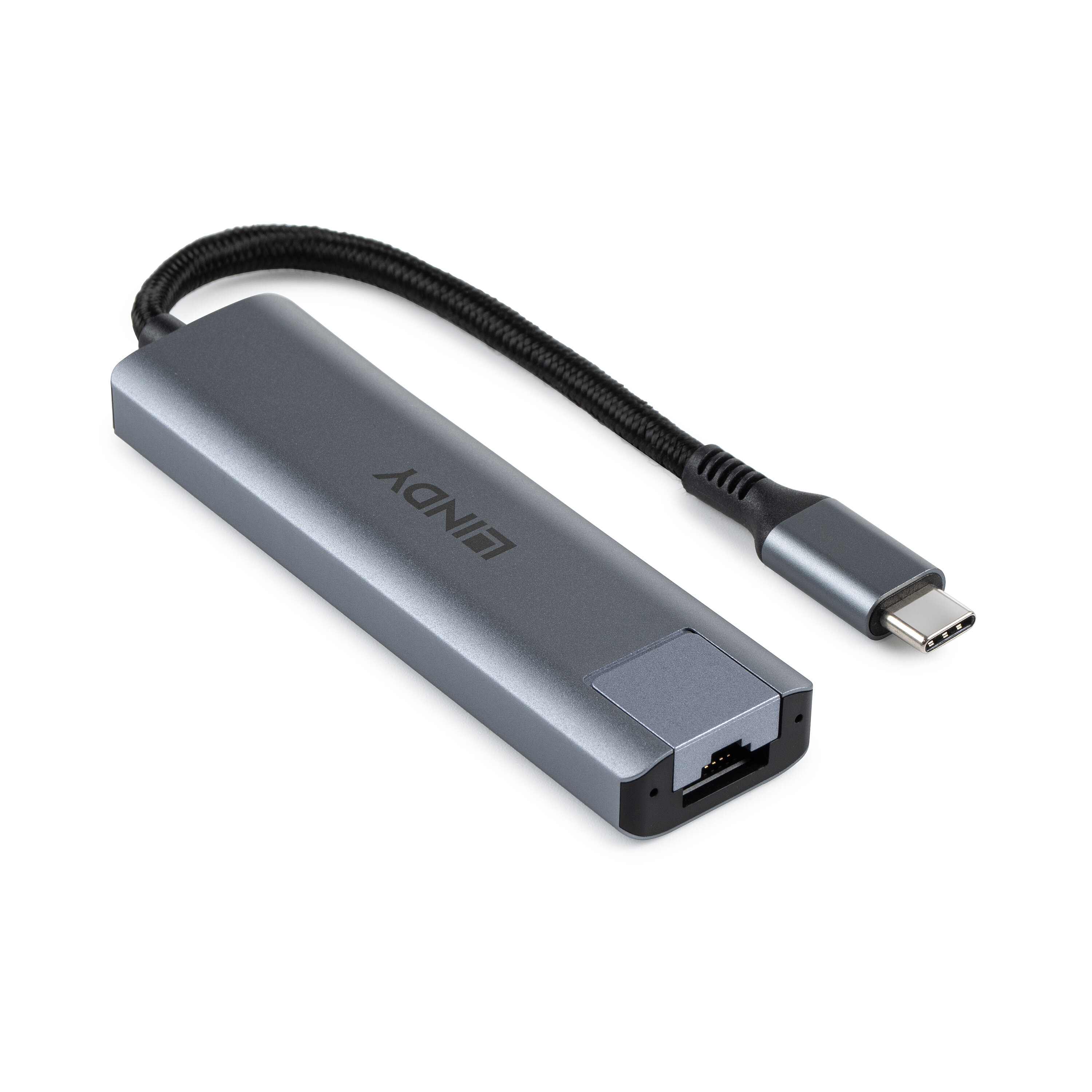 LINDY USB 3.2 Gen 2 Typ C Hub & Gigabit Ethernet