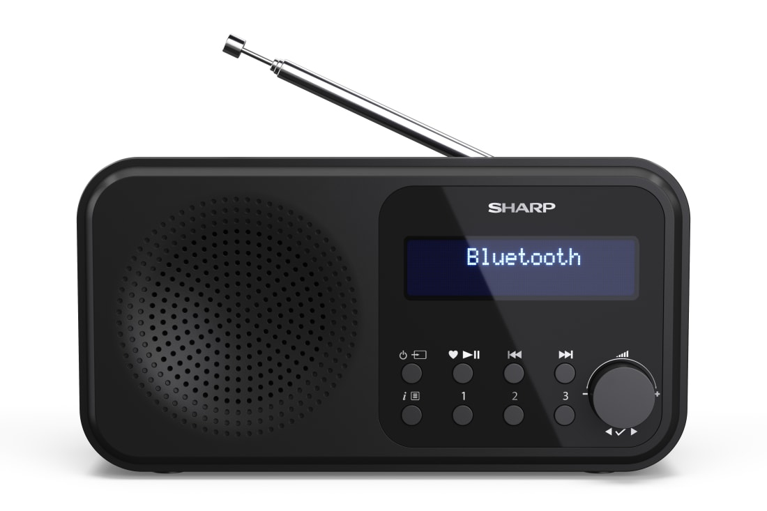 Sharp DR-P420 DAB+/BT Radio schwarz