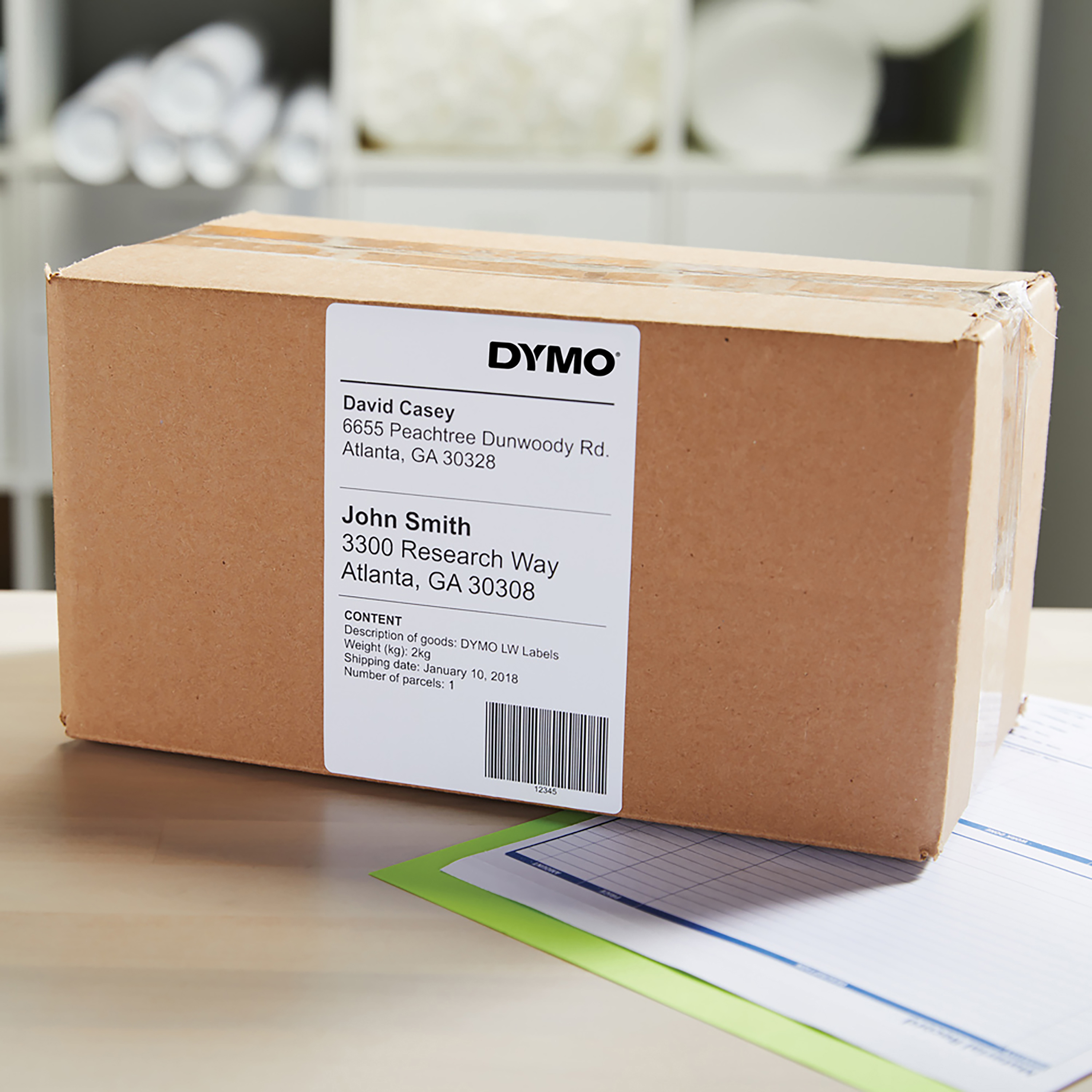 DYMO LW-Versandetiketten nur für LW 4XL/5XL 104x159mm 220St