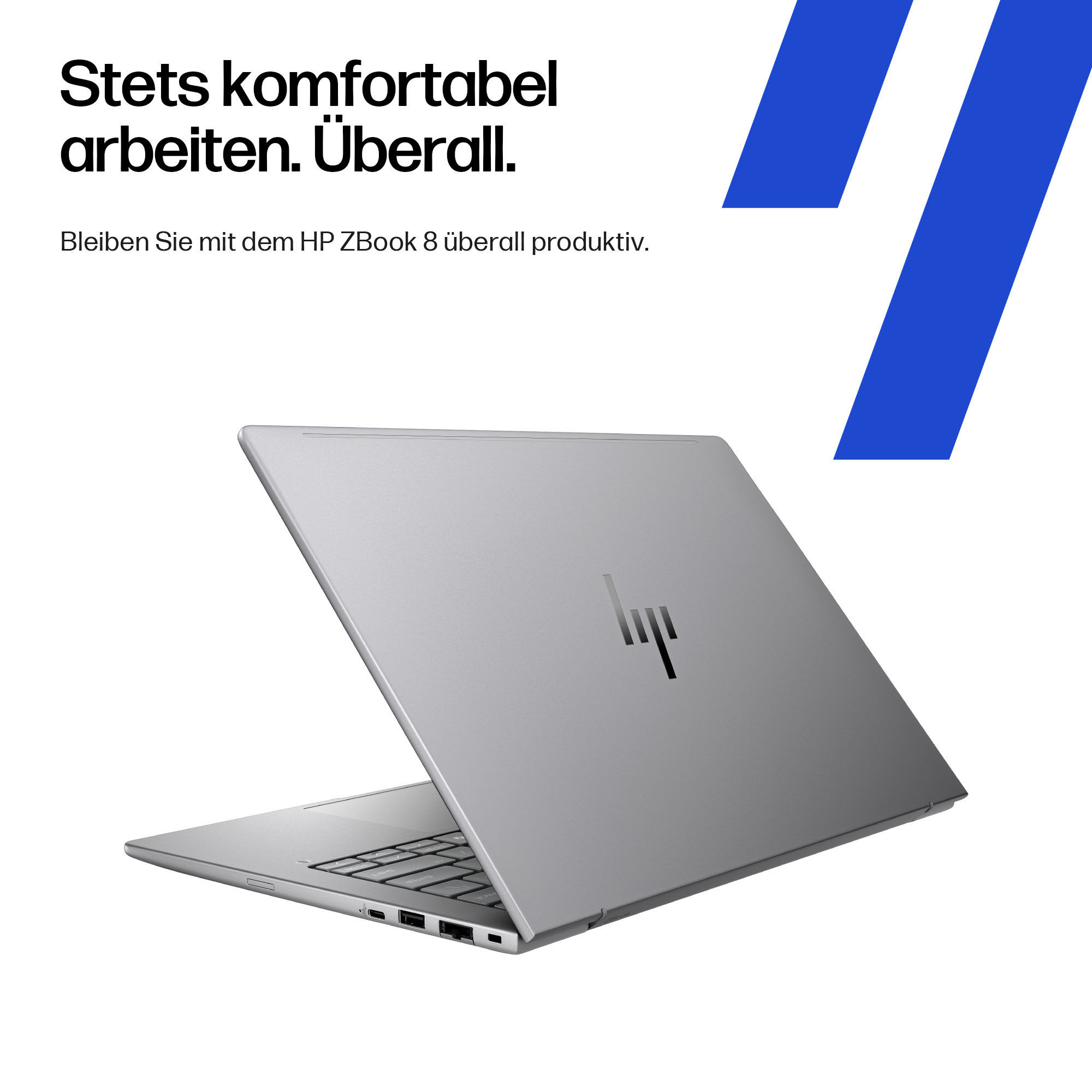 HP ZBook 8 G1a AMD Ryzen AI 7 PRO 350 35,56cm 14Zoll WUXGA 32GB 1TB/SSD W11P 3J Gar (DE)