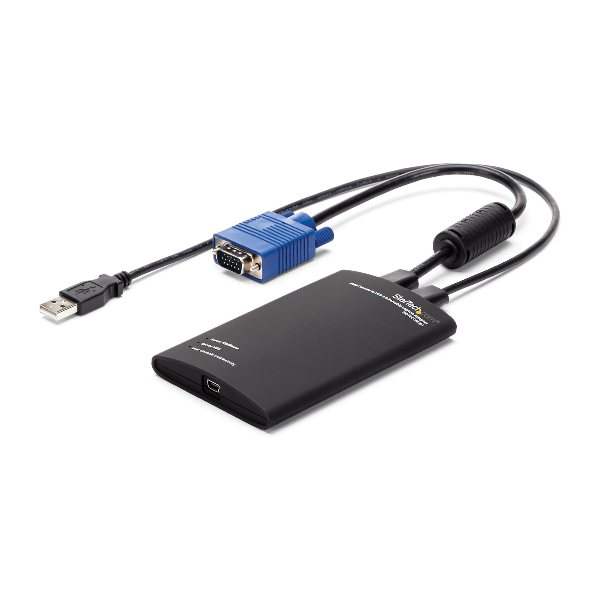 KVM TO USB LAPTOP CRASH CART .
