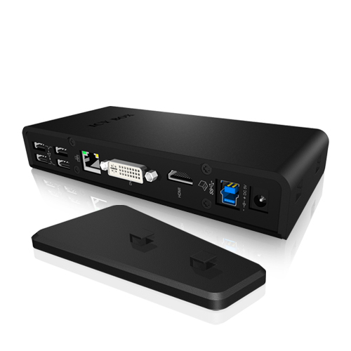 Dockingstation IcyBox USB 3.0 -> USB3.0/HDMI/DVI/LAN/3.5 retail