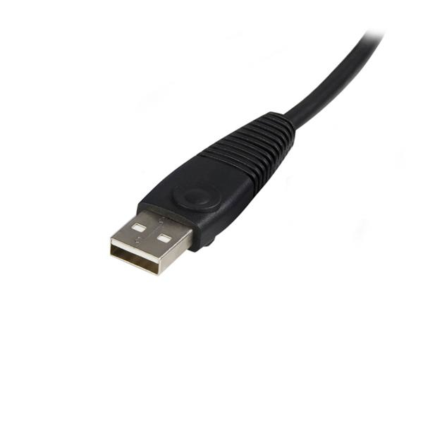10 FT. USB + VGA 2-IN-1 KVM SWITCH CABLE