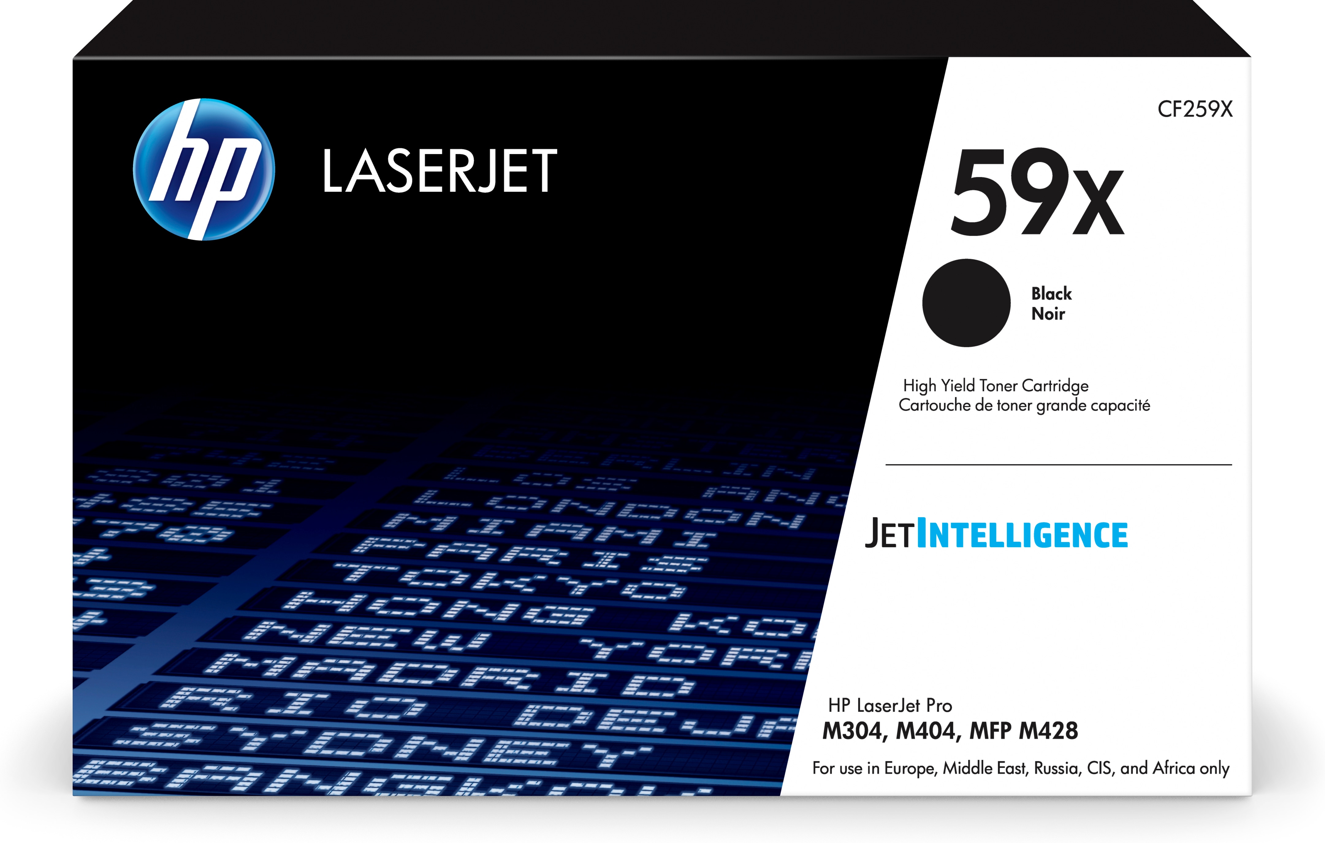 HP 59X Schwarz LaserJet Tonerpatrone