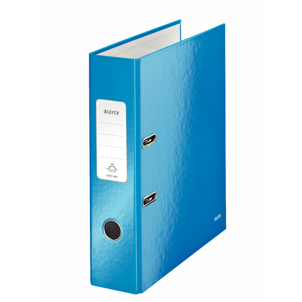 LEITZ Ordner blau Karton 8,0 cm DIN A4, 1 St.