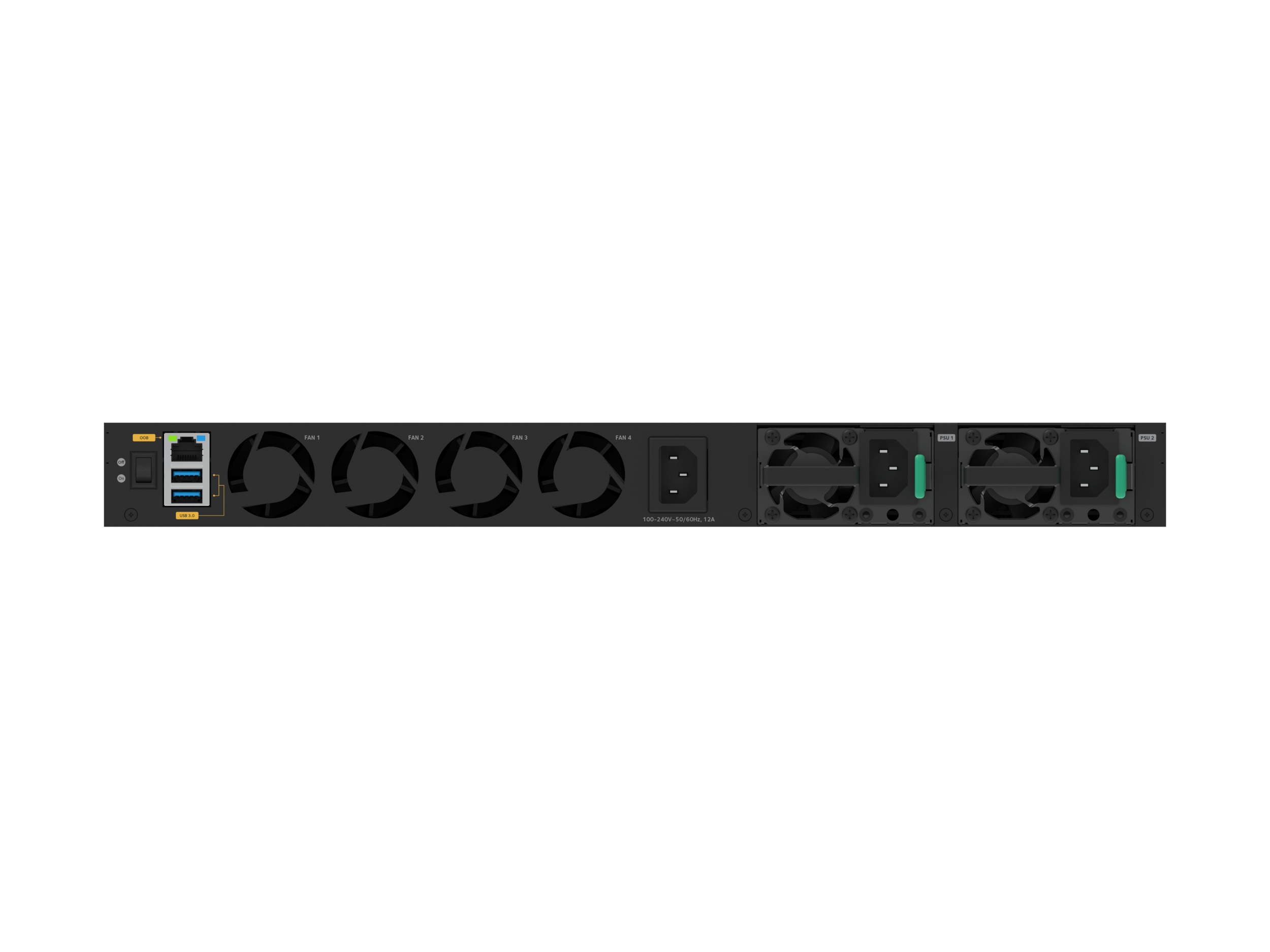 52-PORT POE MANAGED SWITCH M4350-44M4X4V 44X2.5G/10G 4X25G