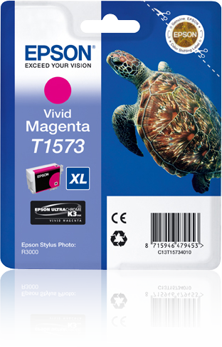 EPSON T1573XL (Schildkröte) magenta Druckerpatrone