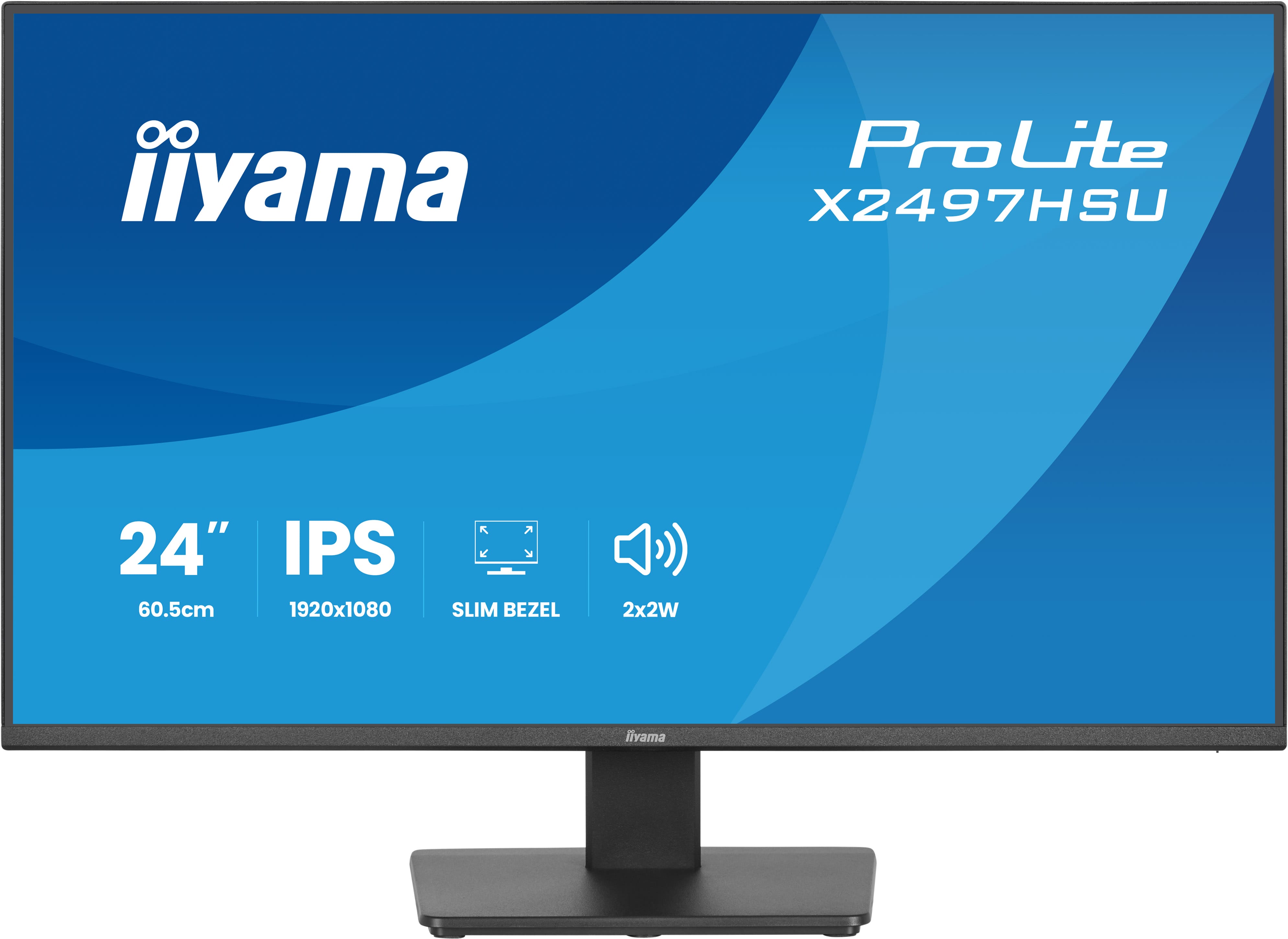 IIYAMA 60.5cm (24) X2497HSU-B1 16:10 HDMI+DP+2xUSB-C