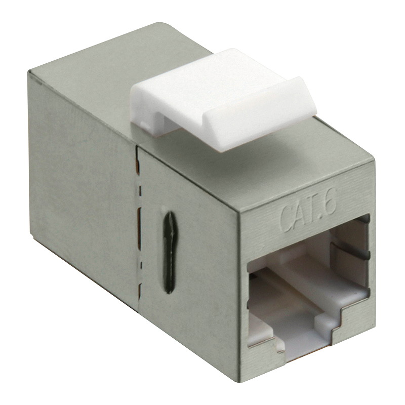 Logilink Keystone Kupplung 2X RJ45 STP 14,5mm, Cat.6, Metall