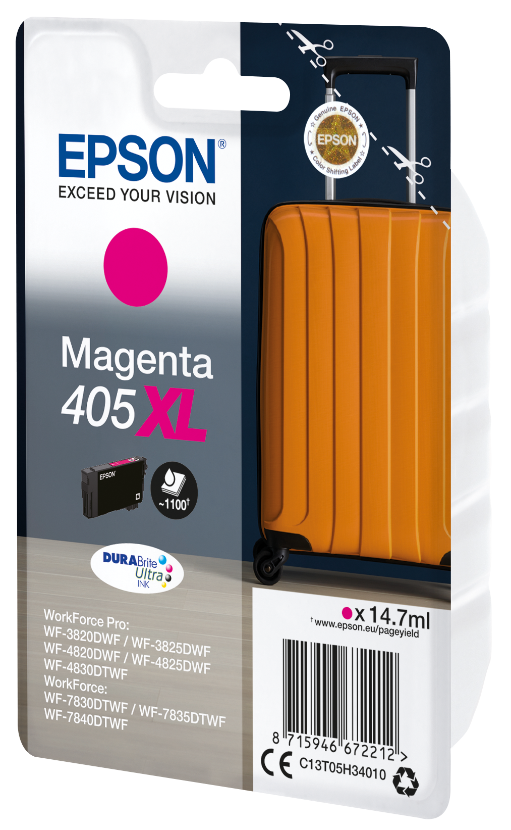 EPSON 405XL / T05H3 (Koffer) magenta Druckerpatrone