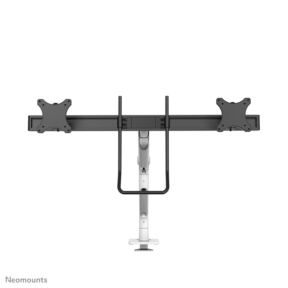 NEOMOUNTS Next One Desk Mount double display crossbar topfix clamp/grommet