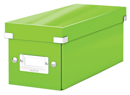 LEITZ CD-/DVD-Box Click & Store grün, 1 St.