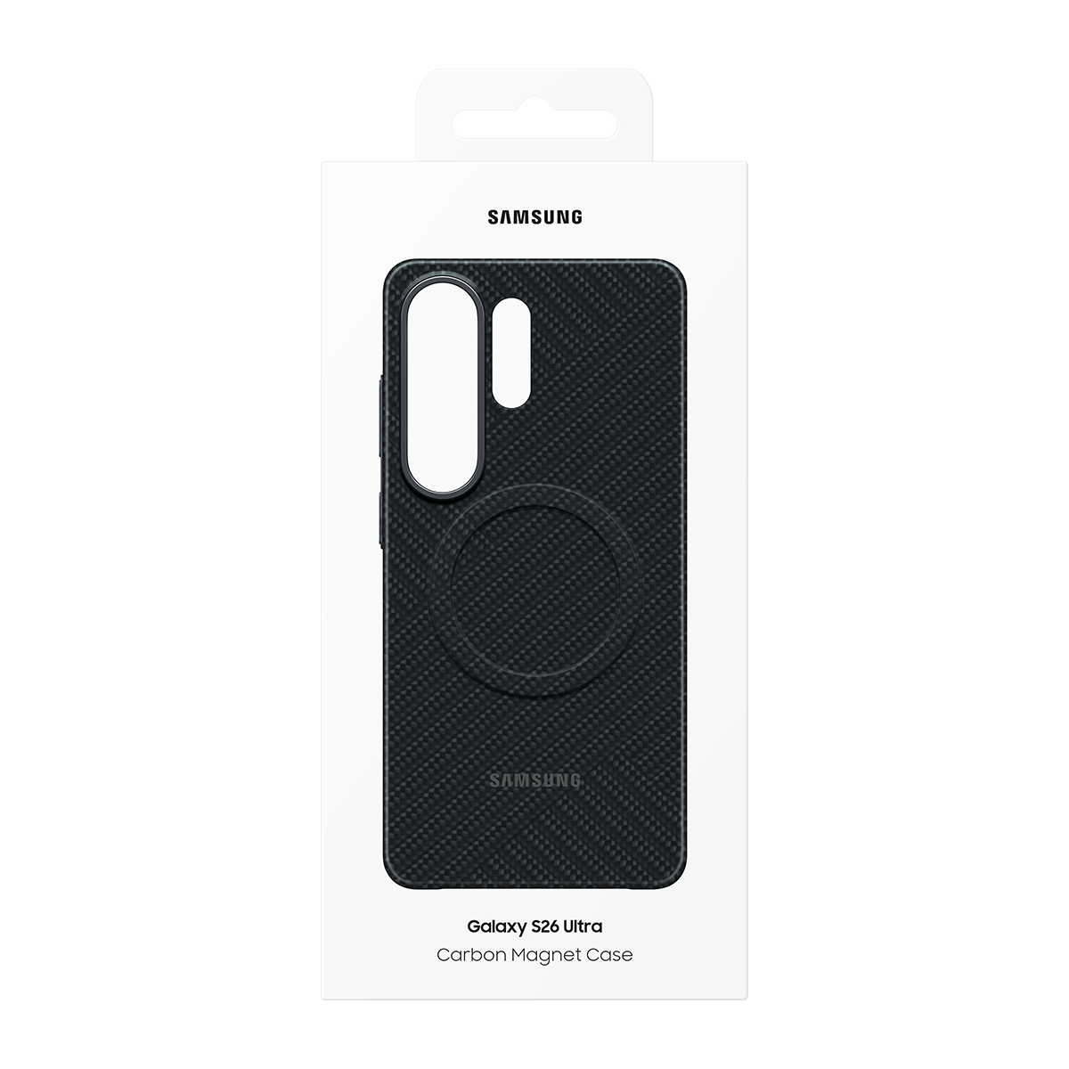 SAMSUNG Carbon Magnet Case für Galaxy S26 Ultra Black