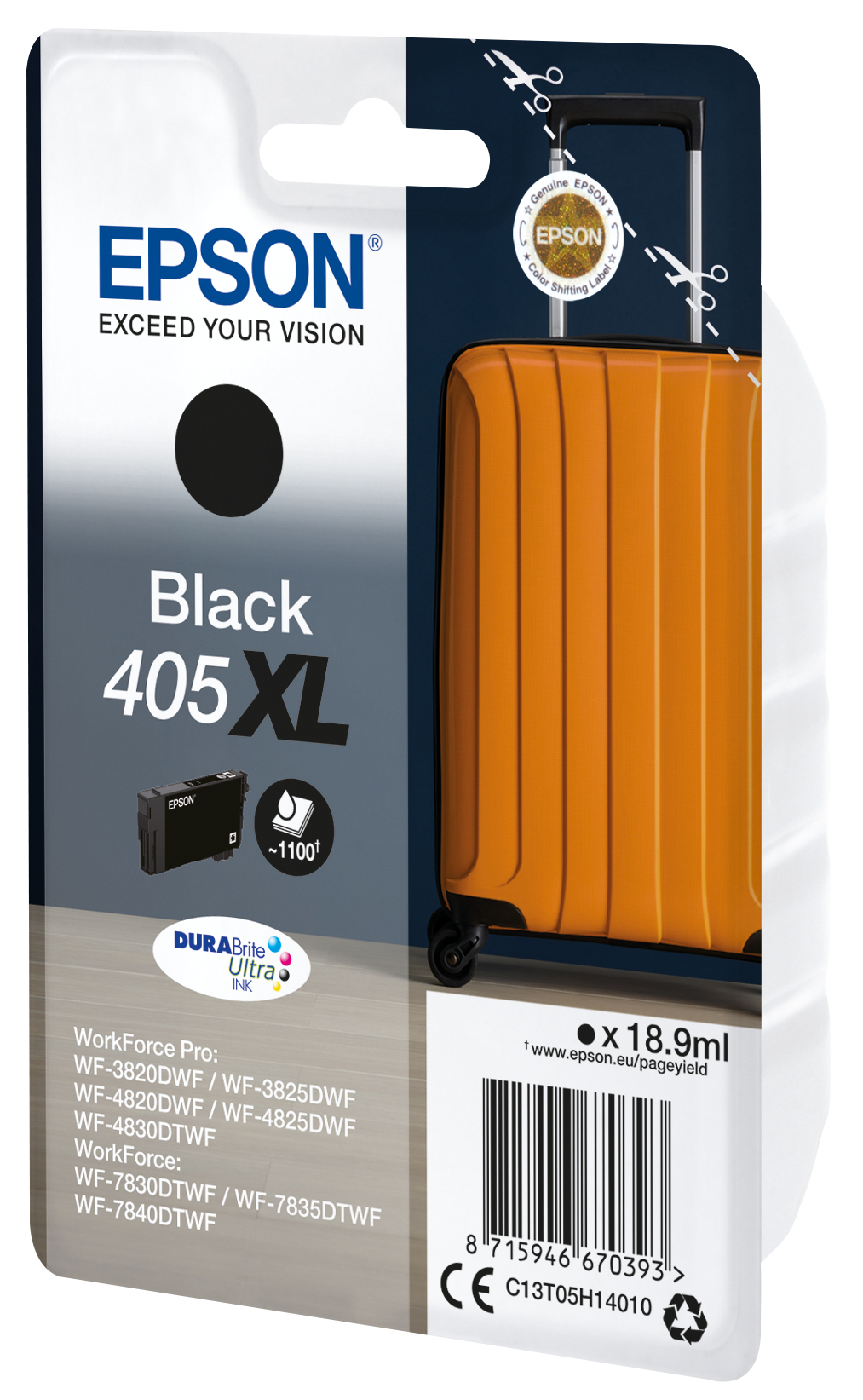 EPSON 405XL / T05H1 (Koffer) schwarz Druckerpatrone