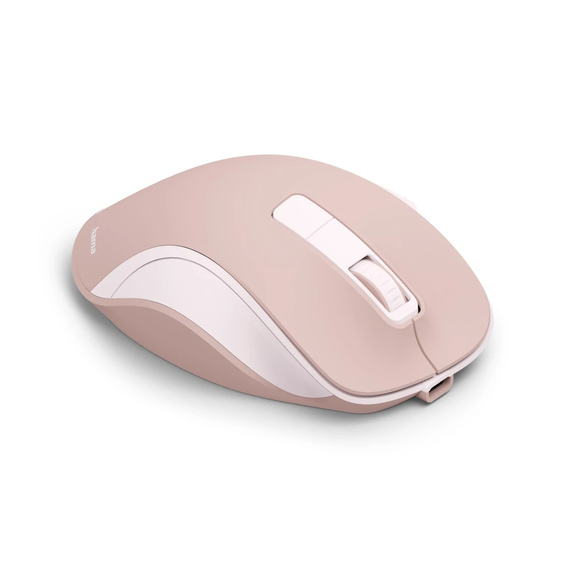 hama WM-500 Maus ergonomisch kabellos rosa