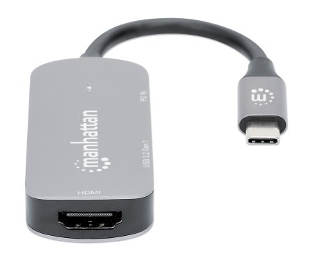 MANHATTAN USB-C auf HDMI 3-in-1 Docking-Konverter mit PD