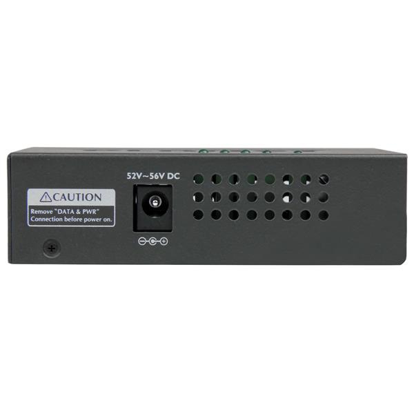 4 PORT GIGABIT POE+ INJECTOR IN