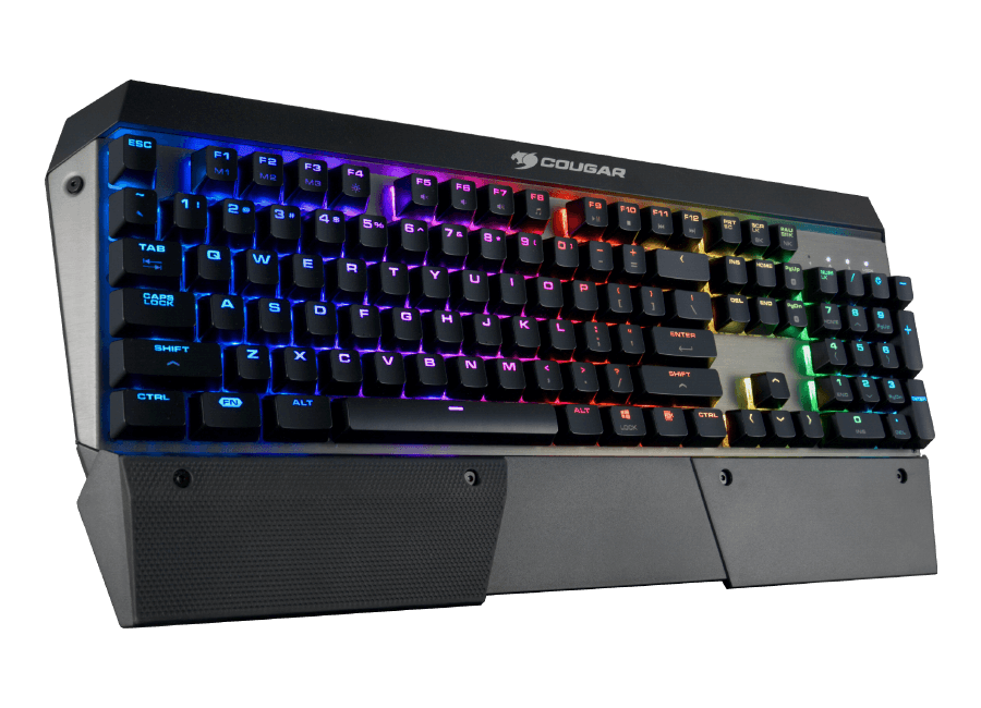COUGAR Gaming Tastatur Attack X3 RGB Mech. Cherry MX silber