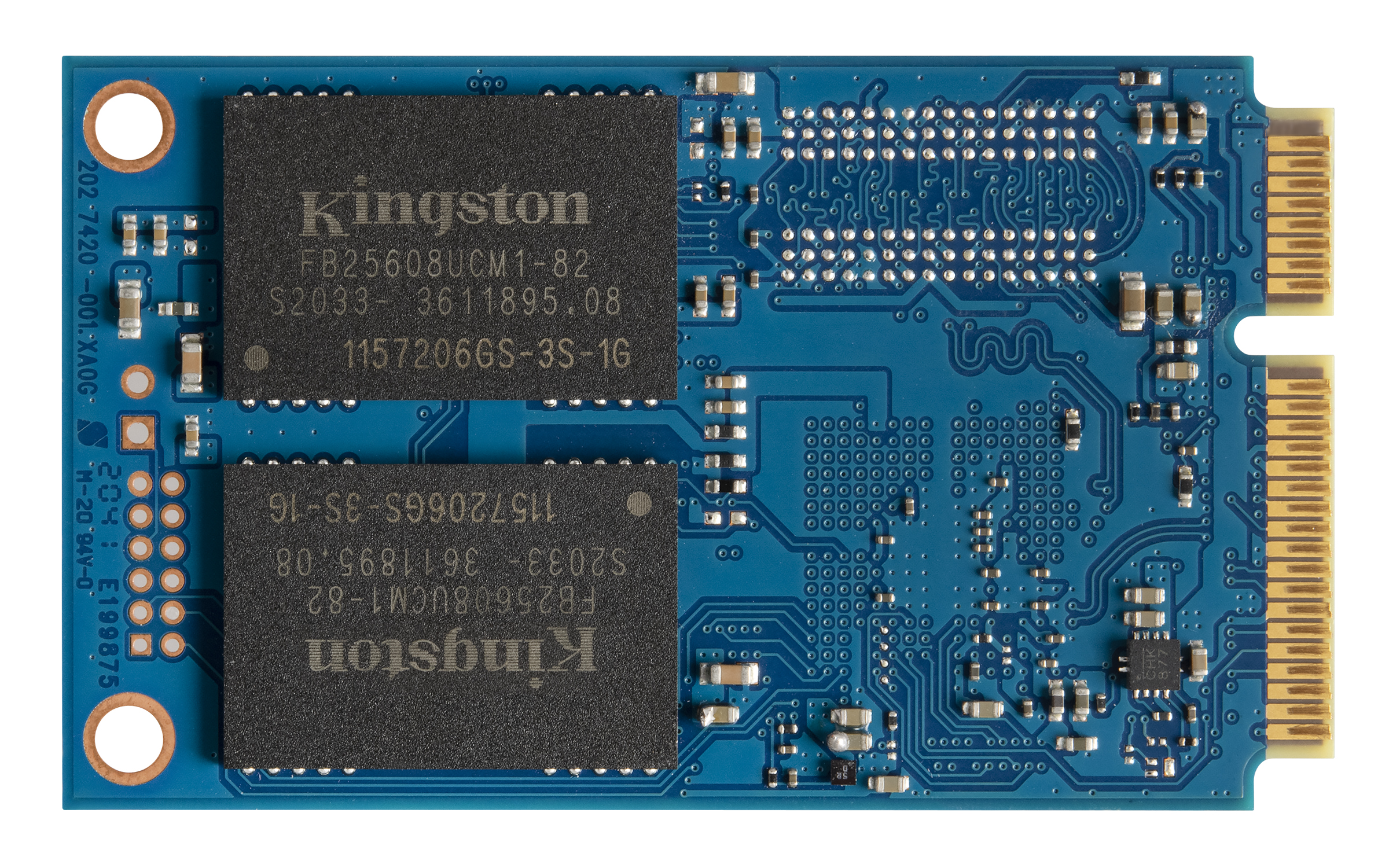 KINGSTON KC600 256GB SATA3 mSATA SSD