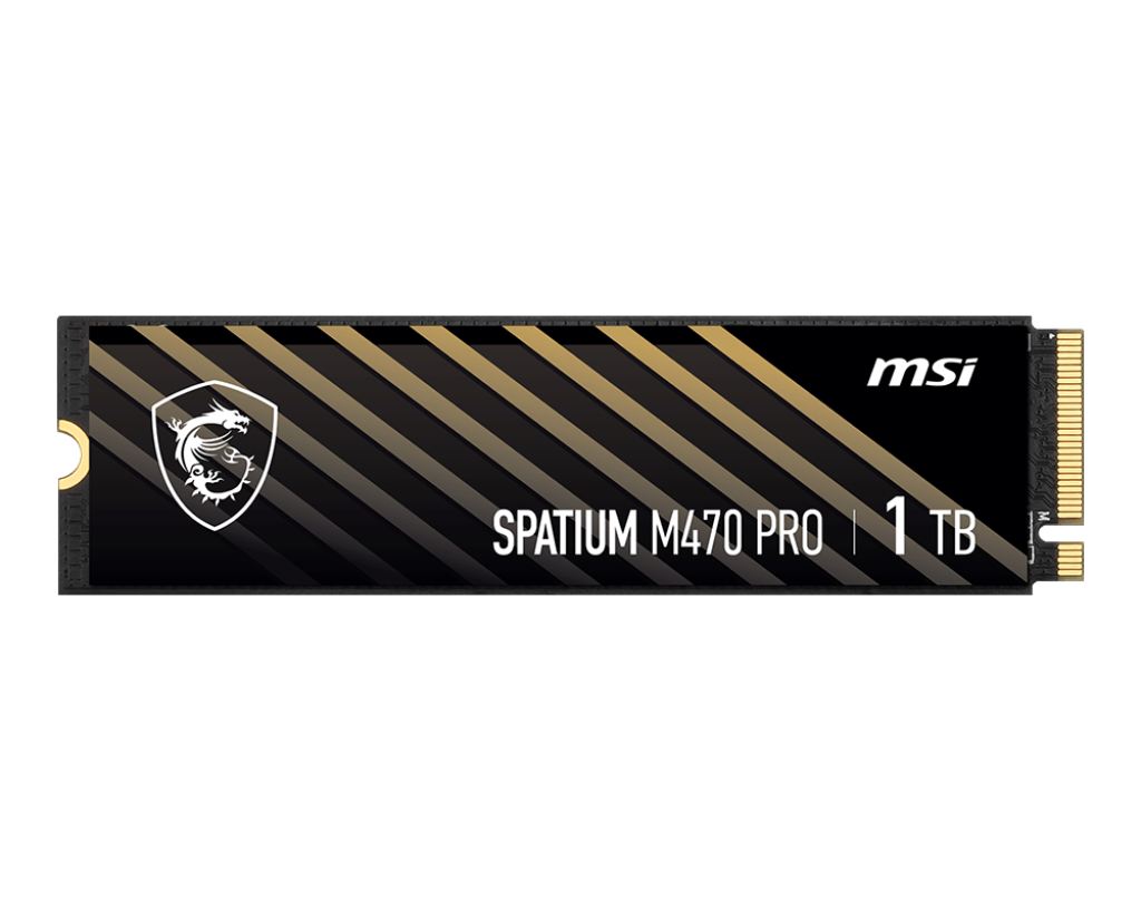 SSD 1TB MSI Spatium M470 Pro (M.2 2280) PCIe Gen4 x4 NVMe