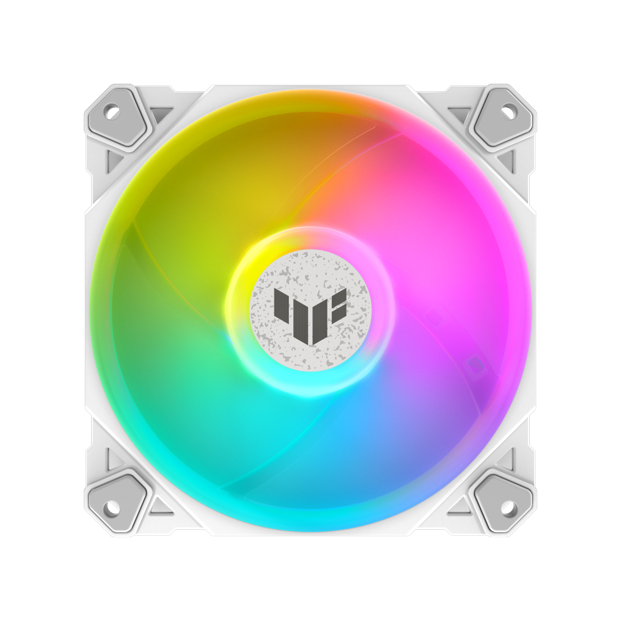 TUF Gaming TF120 ARGB-Gehäuselüfter White Edition 3IN1