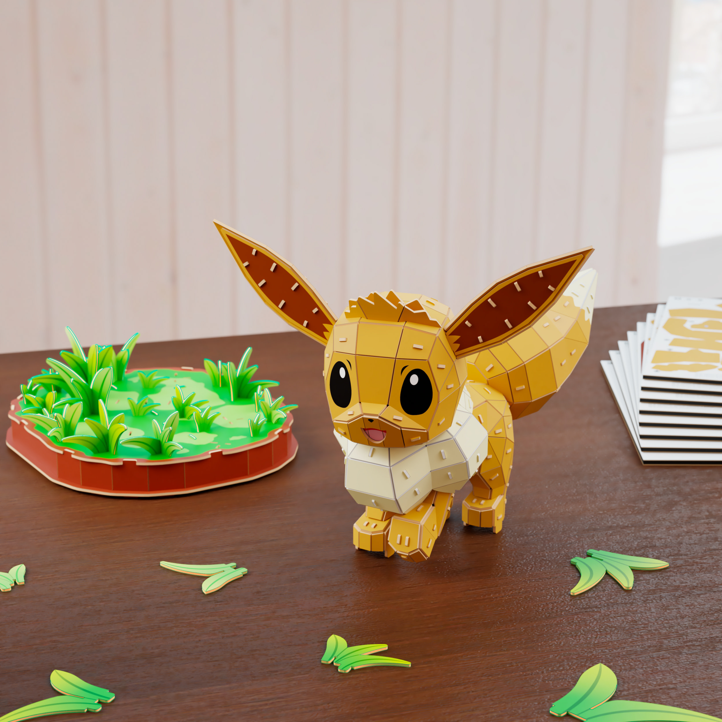 4D Build - Pokémon Evoli, Modellbau