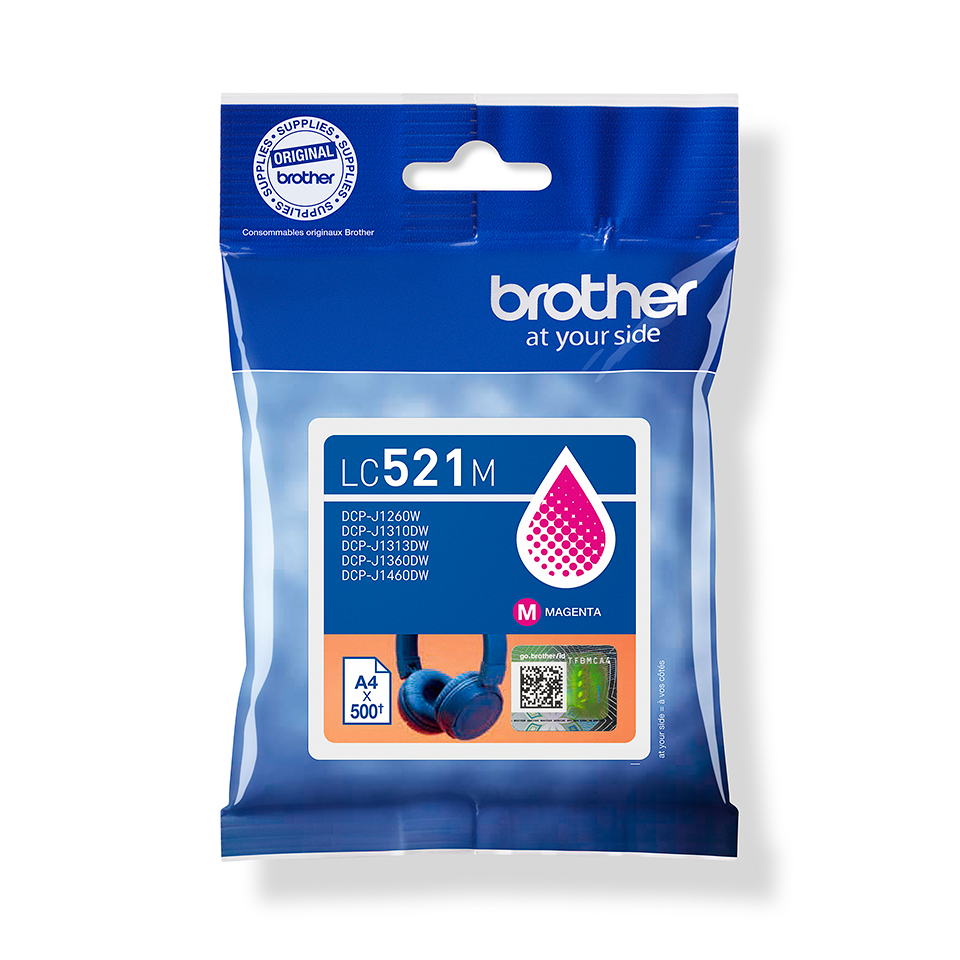 brother LC-521M magenta Druckerpatrone