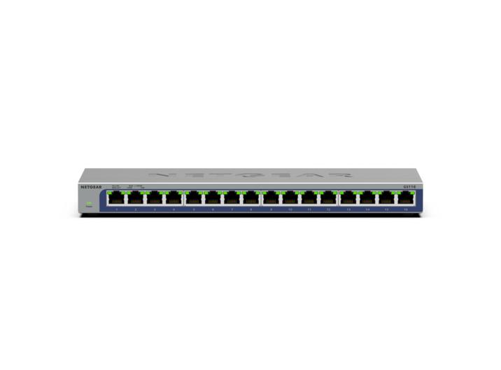 NETGEAR Switch 16-port 10/100/1000 GS116-300EUS