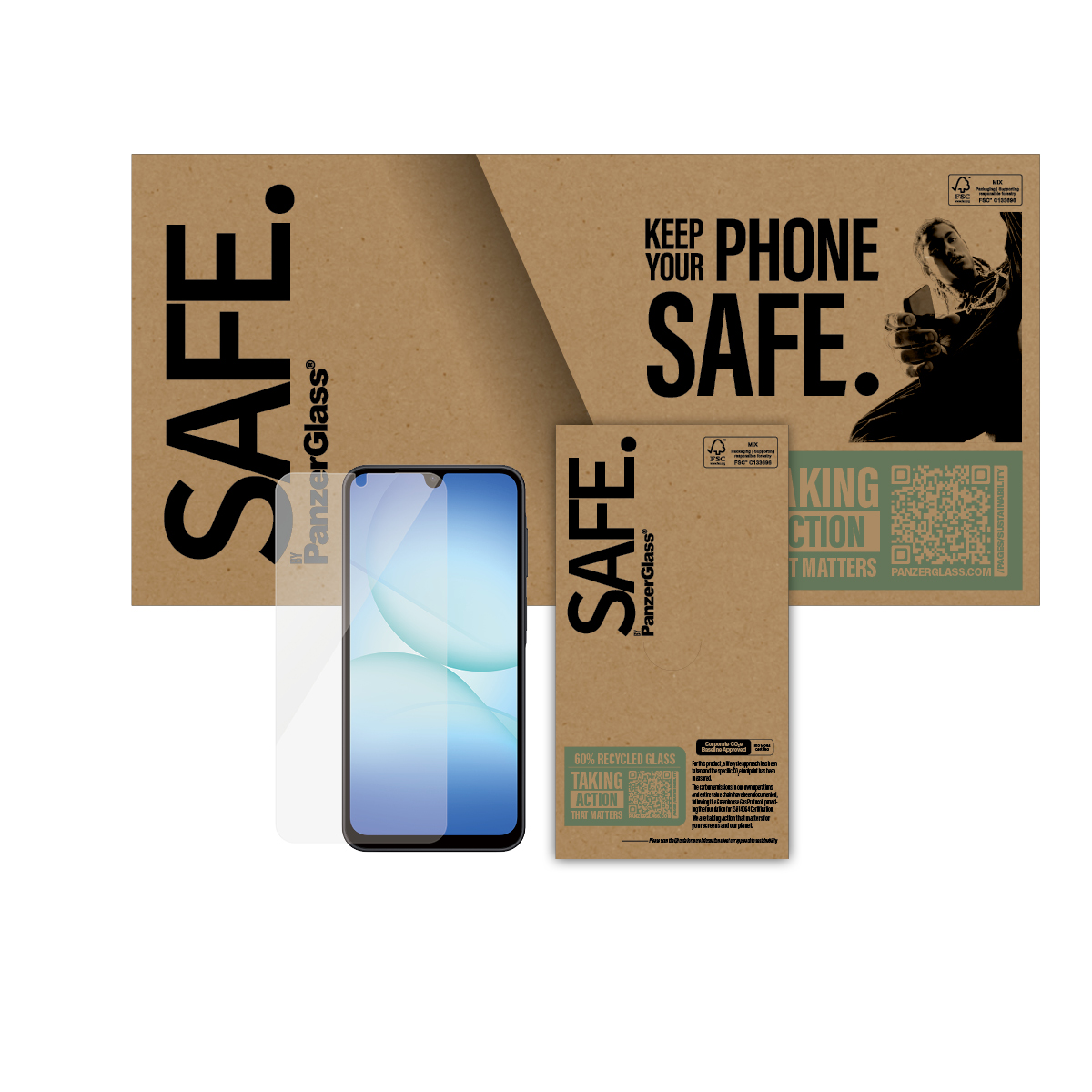 SAFE BY PANZERGLASS SCREEN PROTECTOR SAMSUNG GALAXY NEW A25