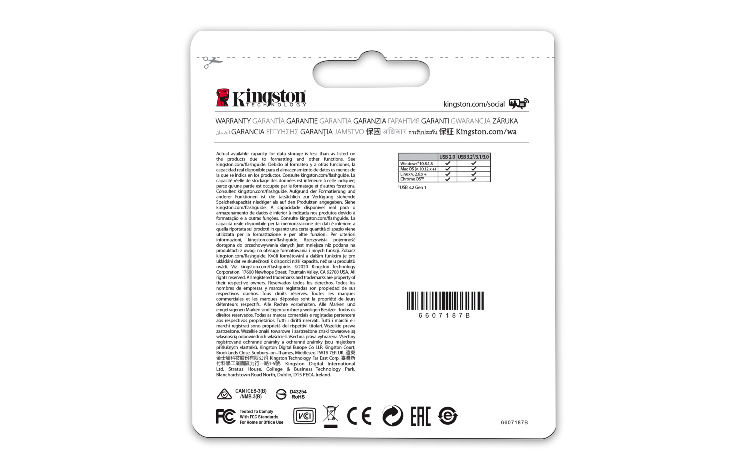 DataTraveler Micro 128 GB, USB-Stick
