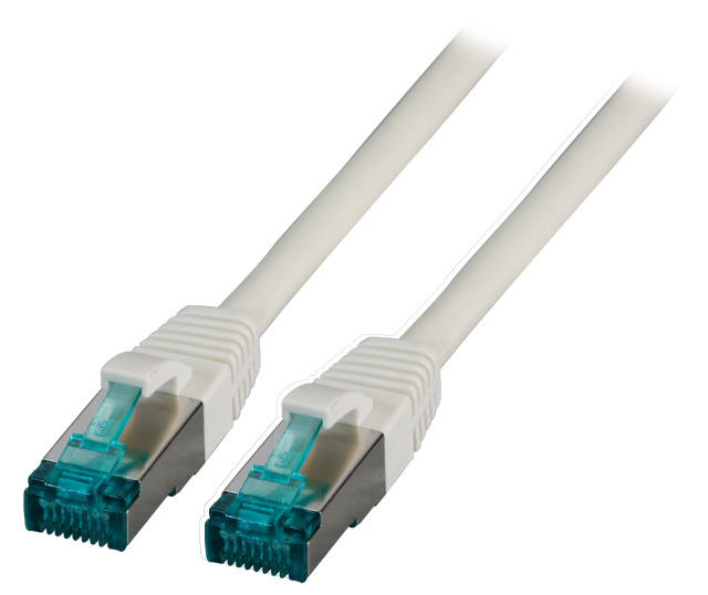 CAT6A SFTP RJ45 3M GREY LSZH 10GBIT PATCH CABLE CU