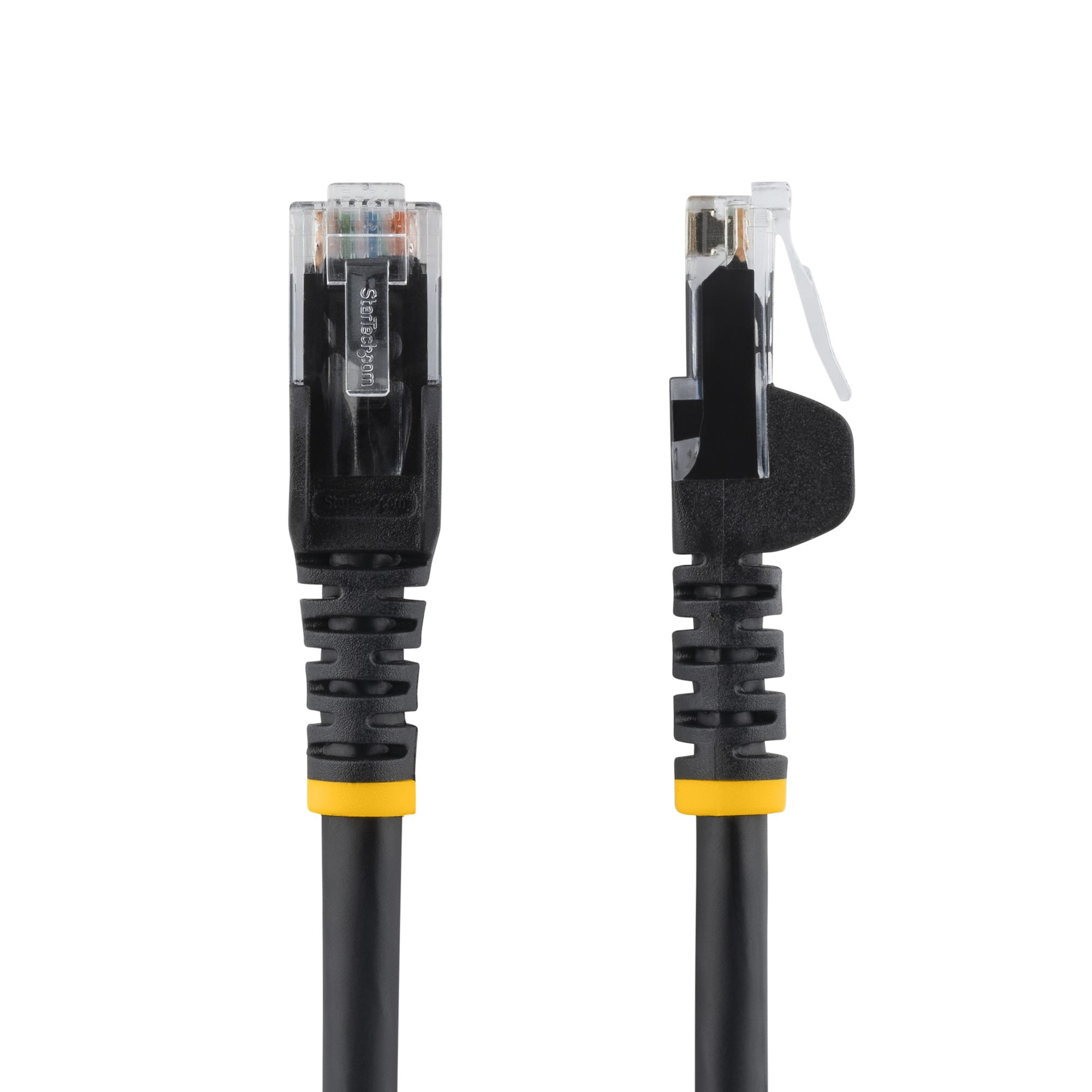 STARTECH.COM 10m Black Cat5e Patch Cable with Snagless RJ45 Connectors - Long Ethernet Cable - 10 m Cat 5e UTP Cable