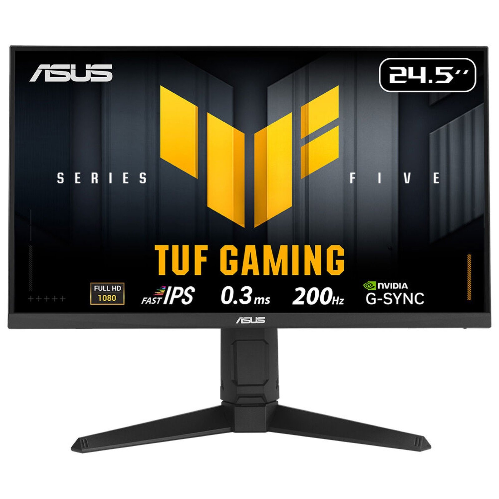 ASUS TUF Gaming VG259QL5A 62,23cm 24,5Zoll Fast IPS WLED FHD 16:9 200Hz 300cd/m2 1m/0.3ms 2xHDMI DP 2x2W Speakers